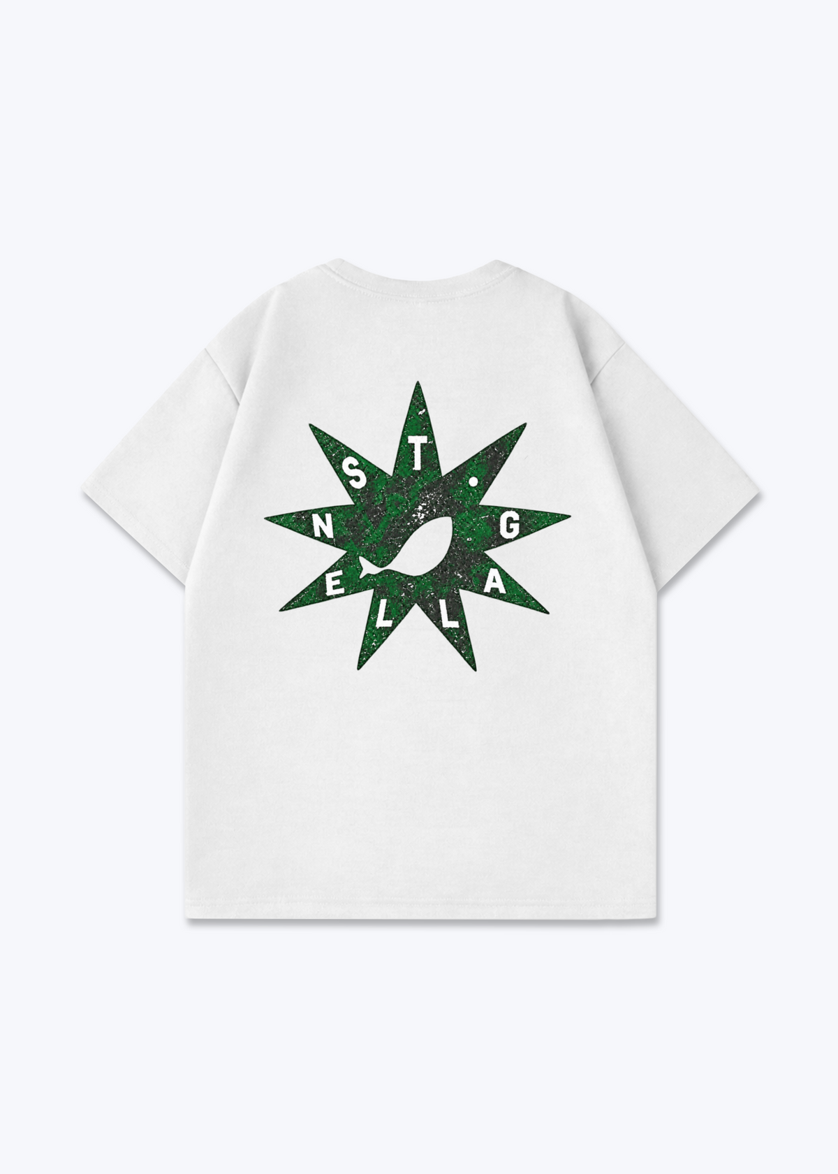 St.Gallen Eye Oversized T-Shirt - White Back (Designed)