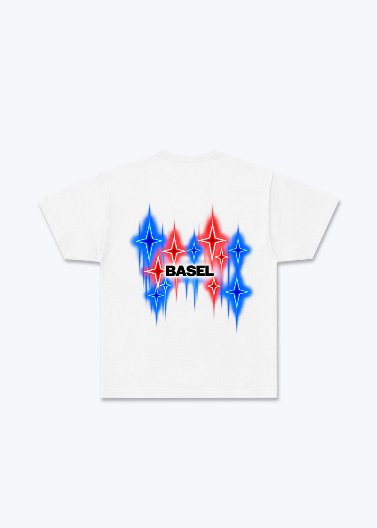Basel Fade Basic T-Shirt - White Back (Designed)