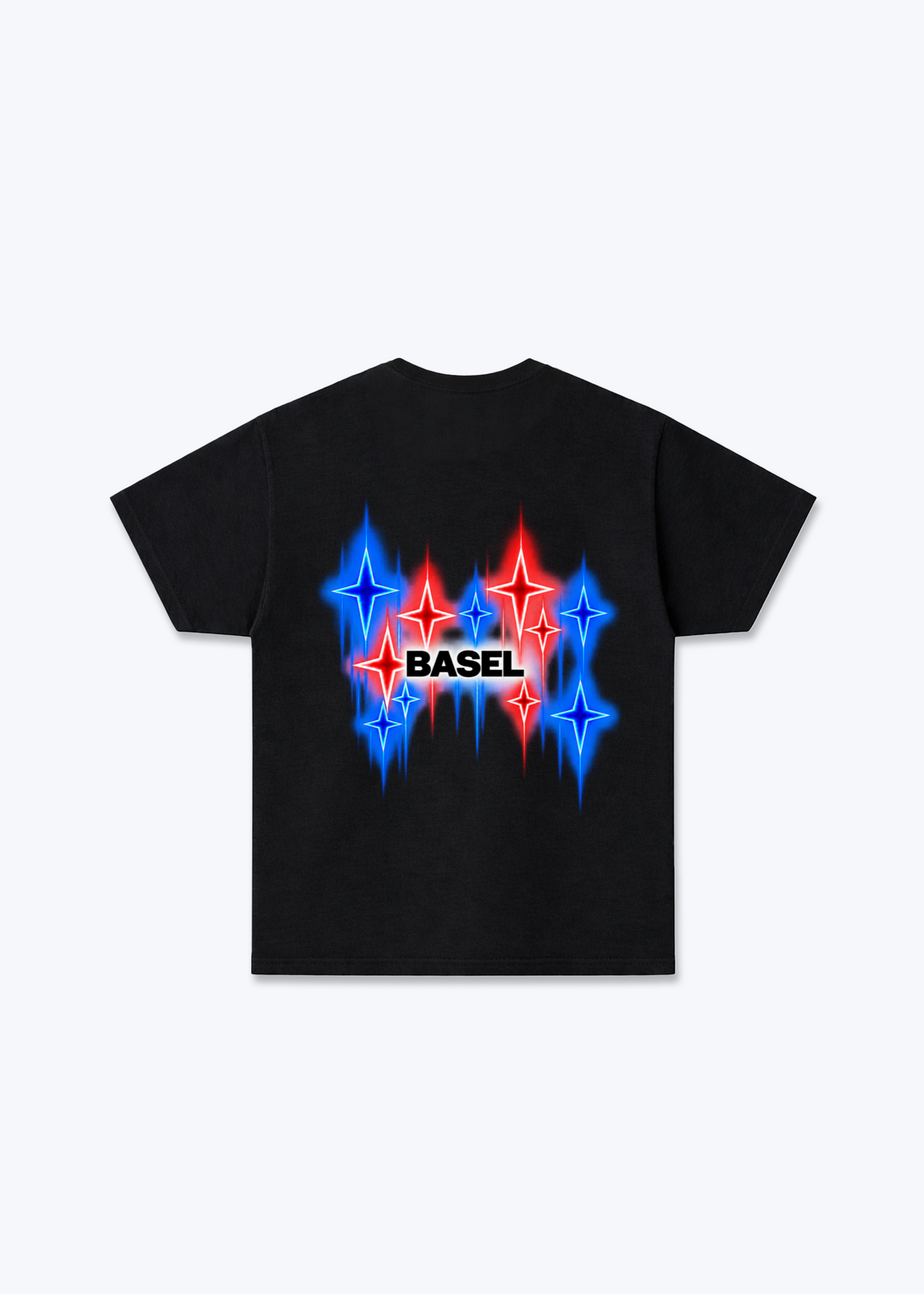 Basel Fade Basic T-Shirt - Black Back (Designed)