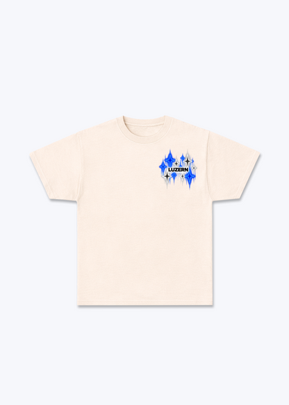 Luzern Stars Basic T-Shirt - Beige Front (Designed)