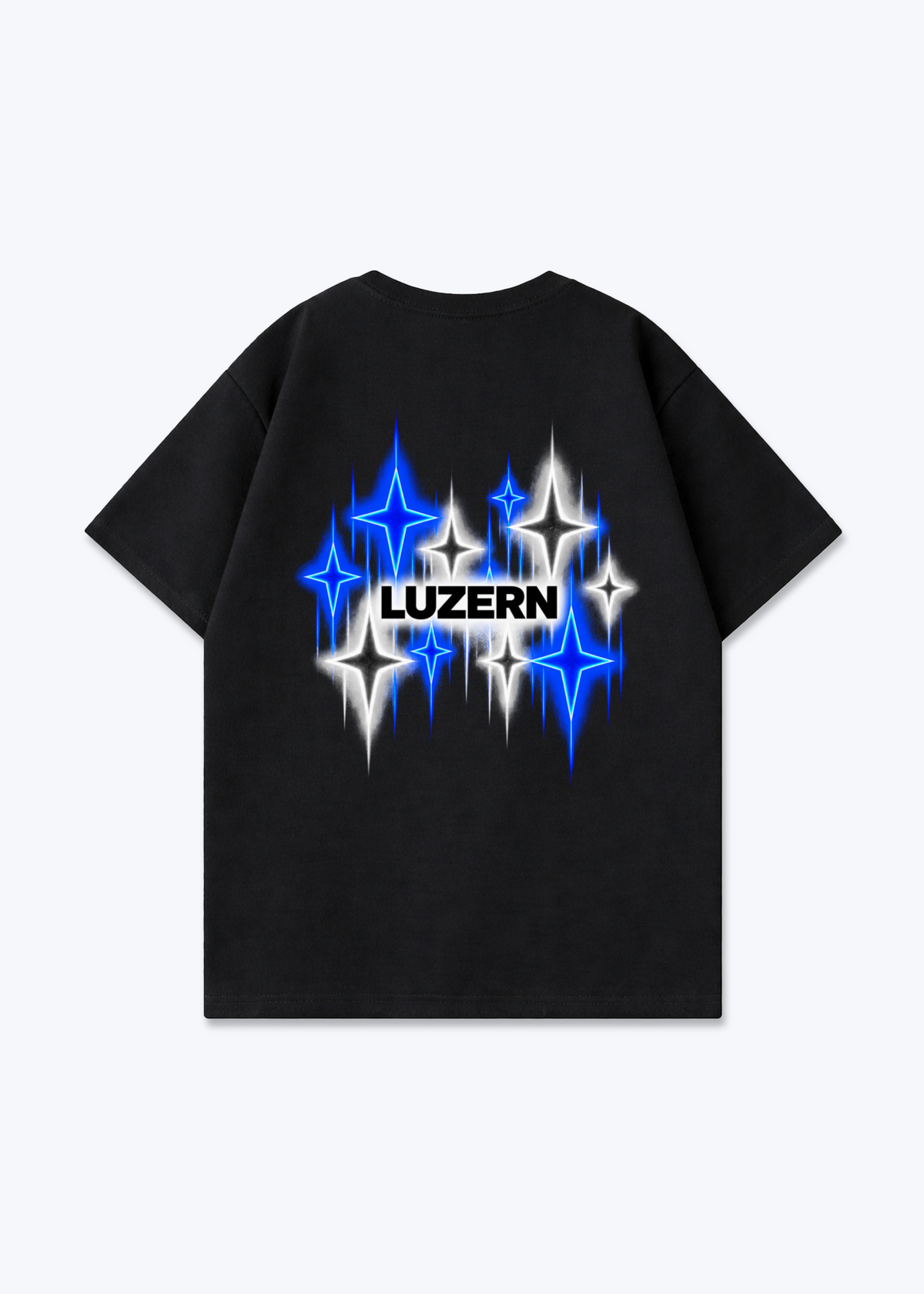 Luzern Stars Oversized T-Shirt - Black Back (Designed)