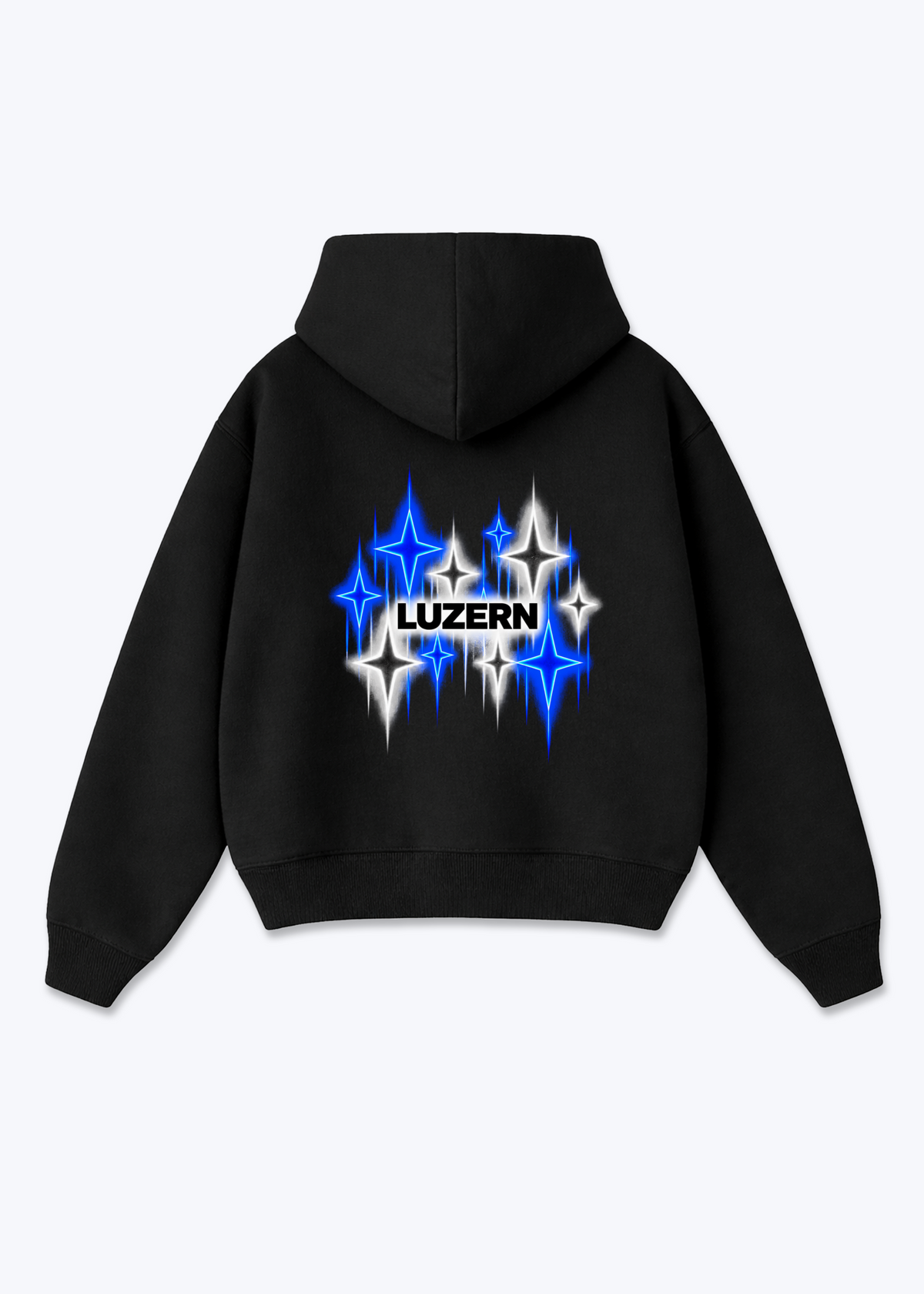 Luzern Stars Oversized Hoodie - Black Back (Designed)