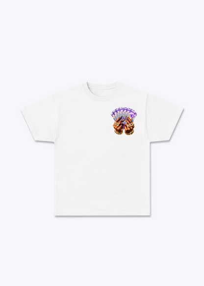 Zürich Franc Basic T-Shirt - White Front (Designed)
