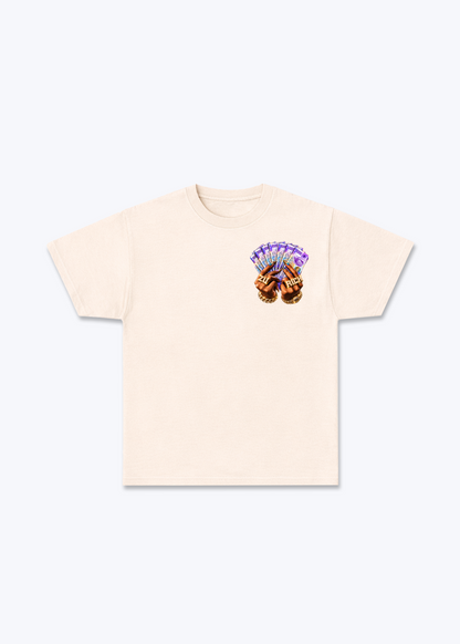Zürich Franc Basic T-Shirt - Beige Front (Designed)