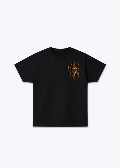 Bern Bear Claw Basic T-Shirt - Black Front (Designed)