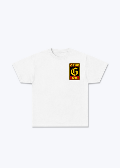 Gèneve G Code Basic T-Shirt - White Front (Designed)