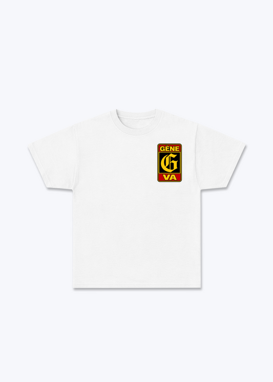 Gèneve G Code Basic T-Shirt - White Front (Designed)