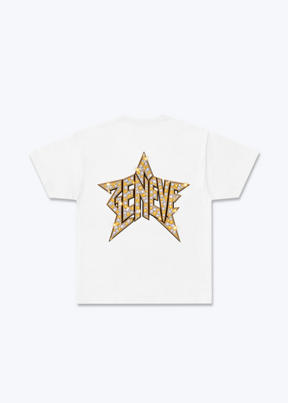 Gèneve Star Basic T-Shirt - White Back (Designed)