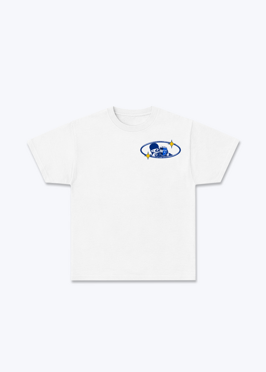 Aargau Bandit Basic T-Shirt - White Front (Designed)