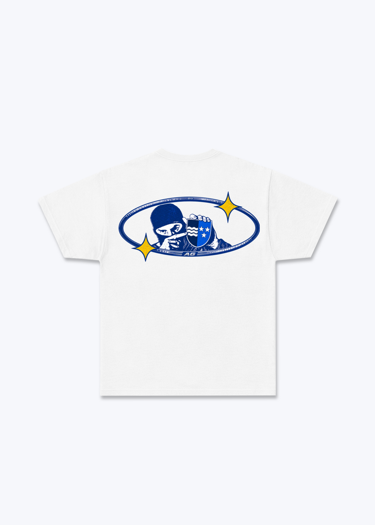 Aargau Bandit Basic T-Shirt - White Back (Designed)