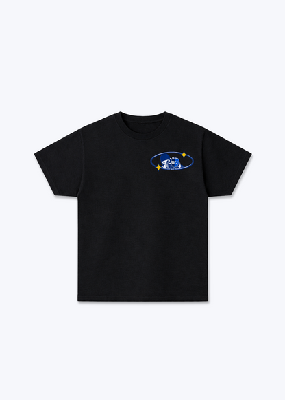 Aargau Bandit Basic T-Shirt - Black Front (Designed)
