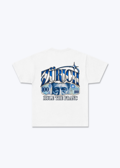 Zürich Rule Basic T-Shirt - White Back (Designed)