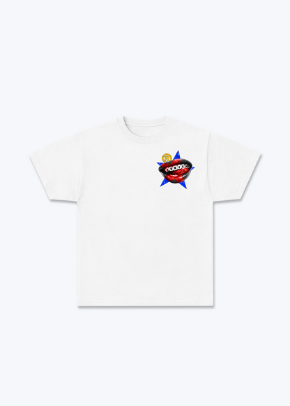 Zürich Teeth Basic T-Shirt - White Front (Designed)