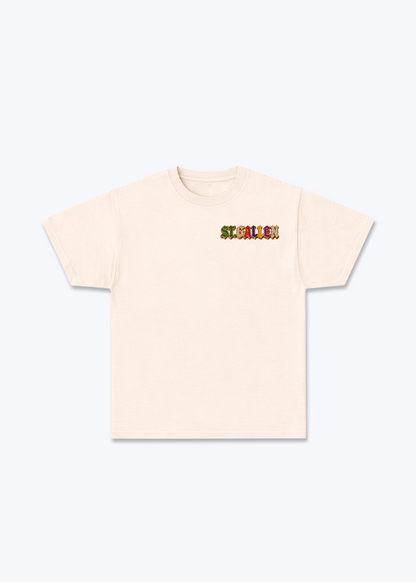 St.Gallen Jewels Basic T-Shirt - Beige Front (Designed)