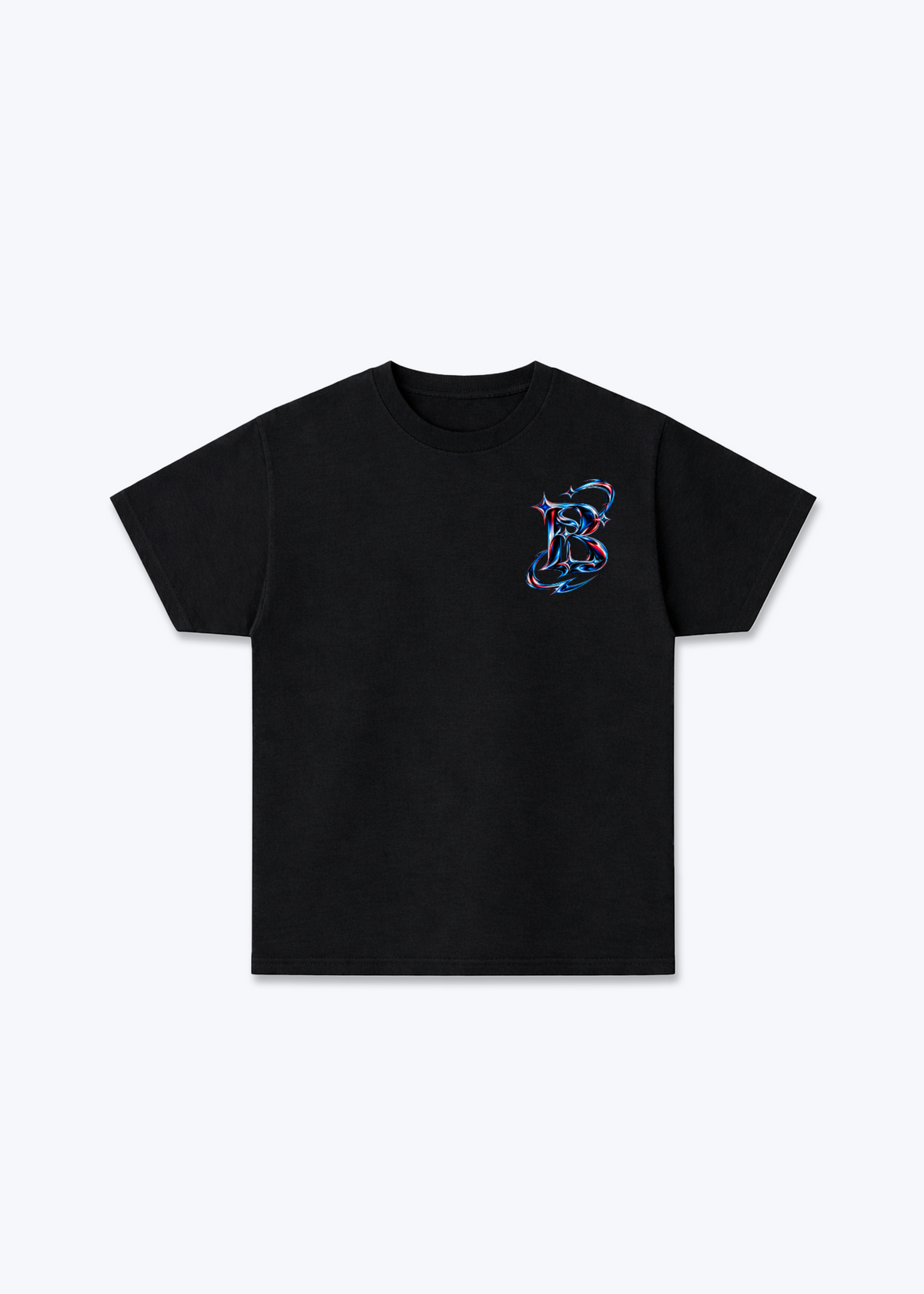 Basel Icon Basic T-Shirt - Black Front (Designed)