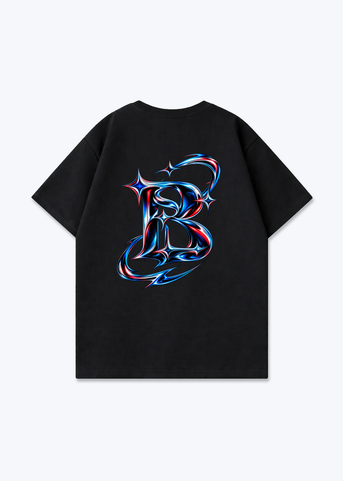 Basel Icon Oversized T-Shirt - Black Back (Designed)