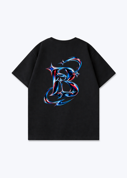 Basel Icon Oversized T-Shirt - Black Back (Designed)