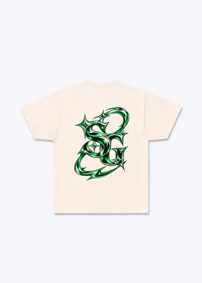St.Gallen Platin Basic T-Shirt - Beige Back (Designed)