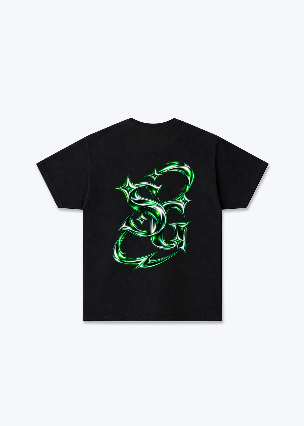 St.Gallen Platin Basic T-Shirt - Black Back (Designed)