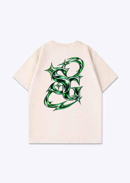 St.Gallen Platin Oversized T-Shirt - Beige Back (Designed)