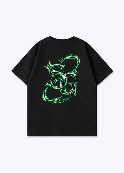St.Gallen Platin Oversized T-Shirt - Black Back (Designed)