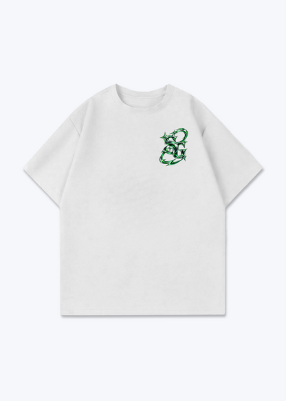 St.Gallen Platin Oversized T-Shirt - White Front (Designed)