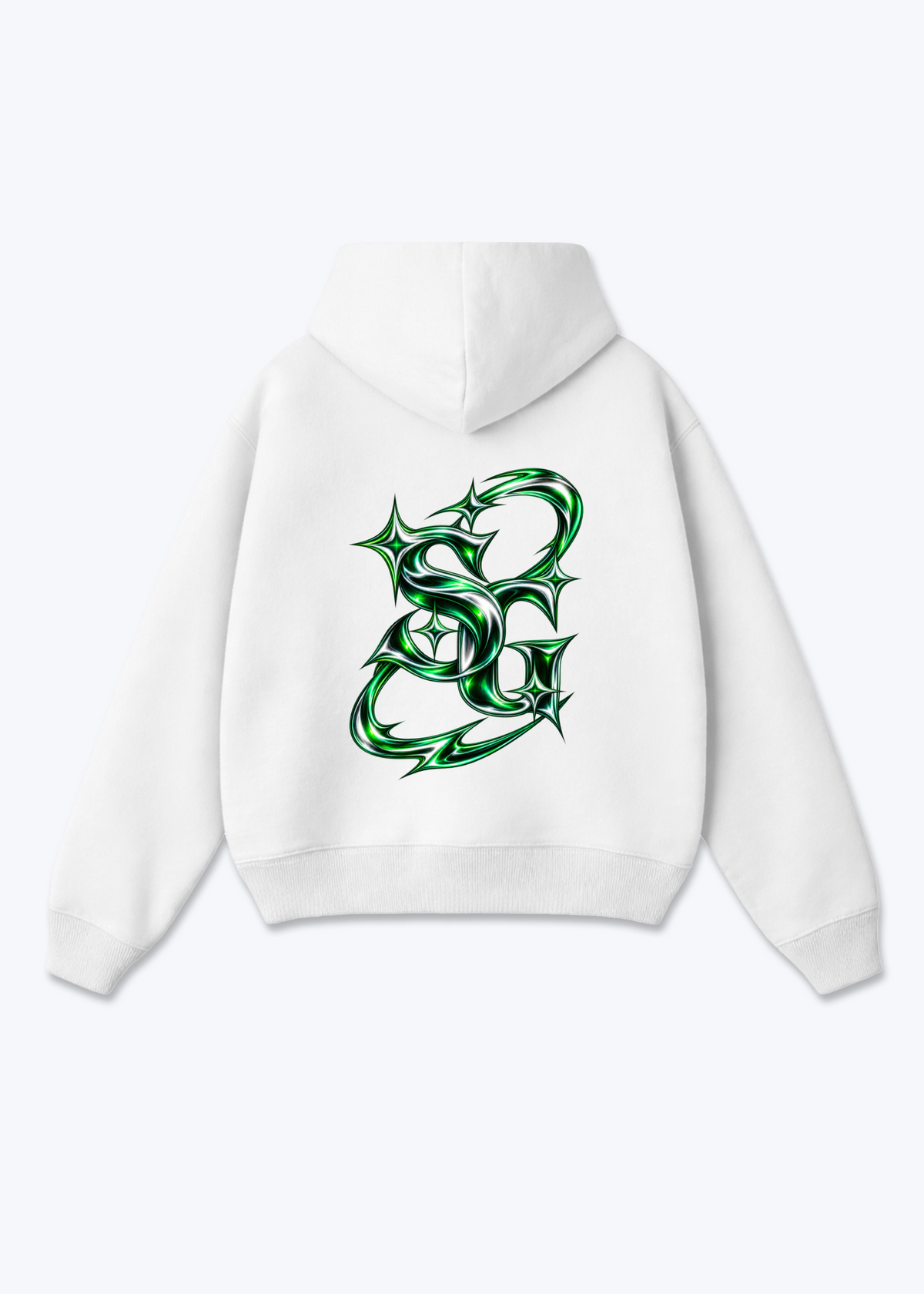 St.Gallen Platin Oversized Hoodie - White Back (Designed)
