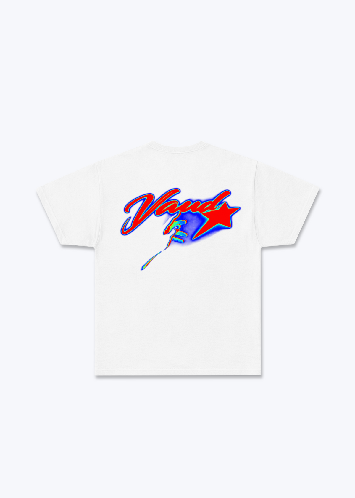 Vaud Star Basic T-Shirt - White Back (Designed)