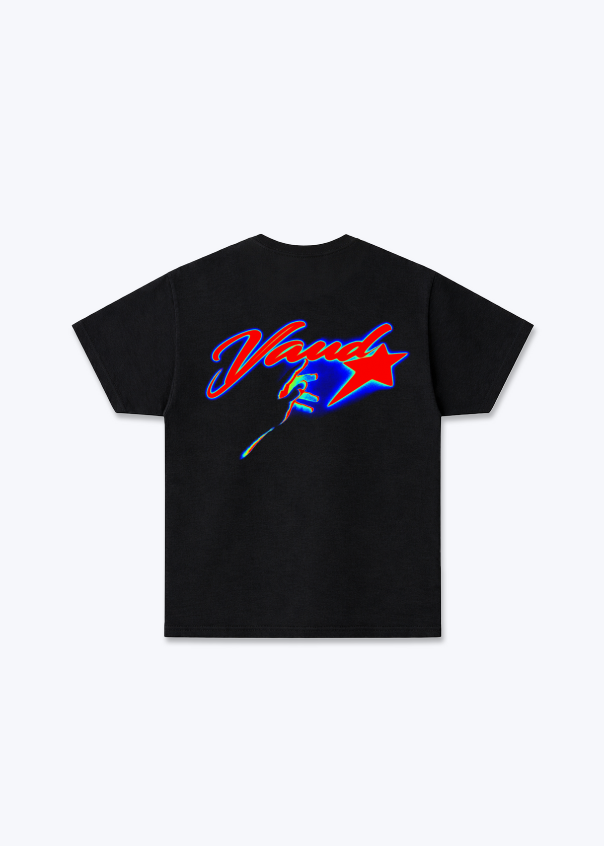 Vaud Star Basic T-Shirt - Black Back (Designed)