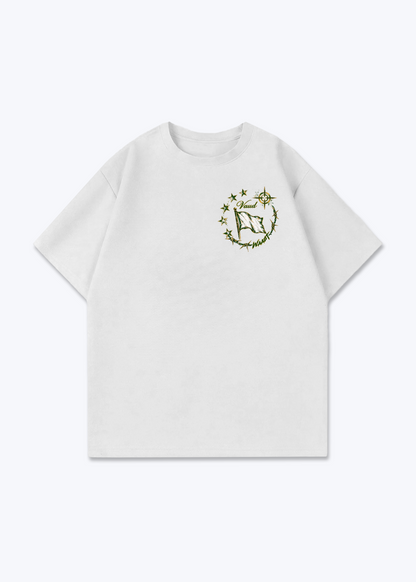 Vaud Flag Oversized T-Shirt - White Front (Designed)