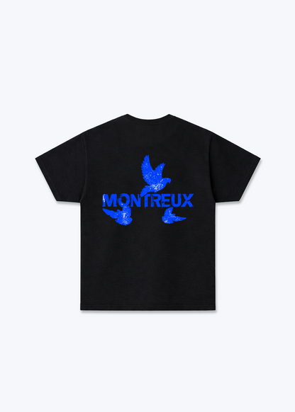 Vaud Birds Basic T-Shirt - Black Back (Designed)