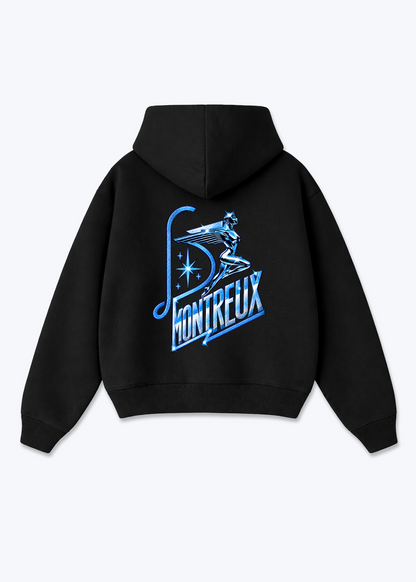 Vaud Montreux Oversized Hoodie - Black Back (Designed)