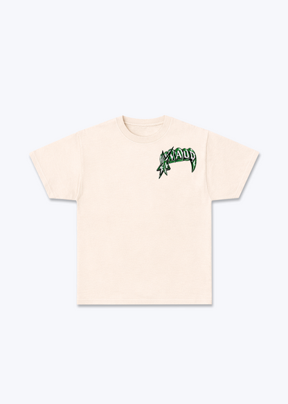 Vaud Vampire Basic T-Shirt - Beige Front (Designed)
