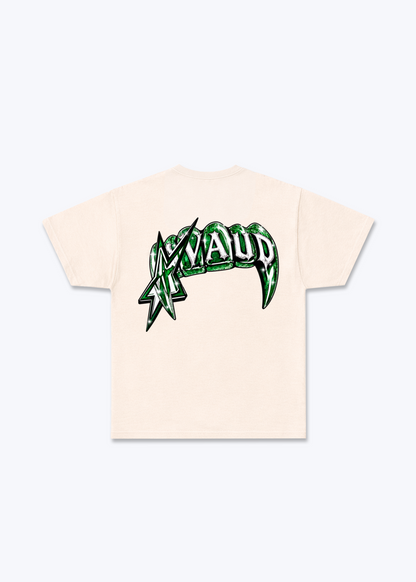 Vaud Vampire Basic T-Shirt - Beige Back (Designed)