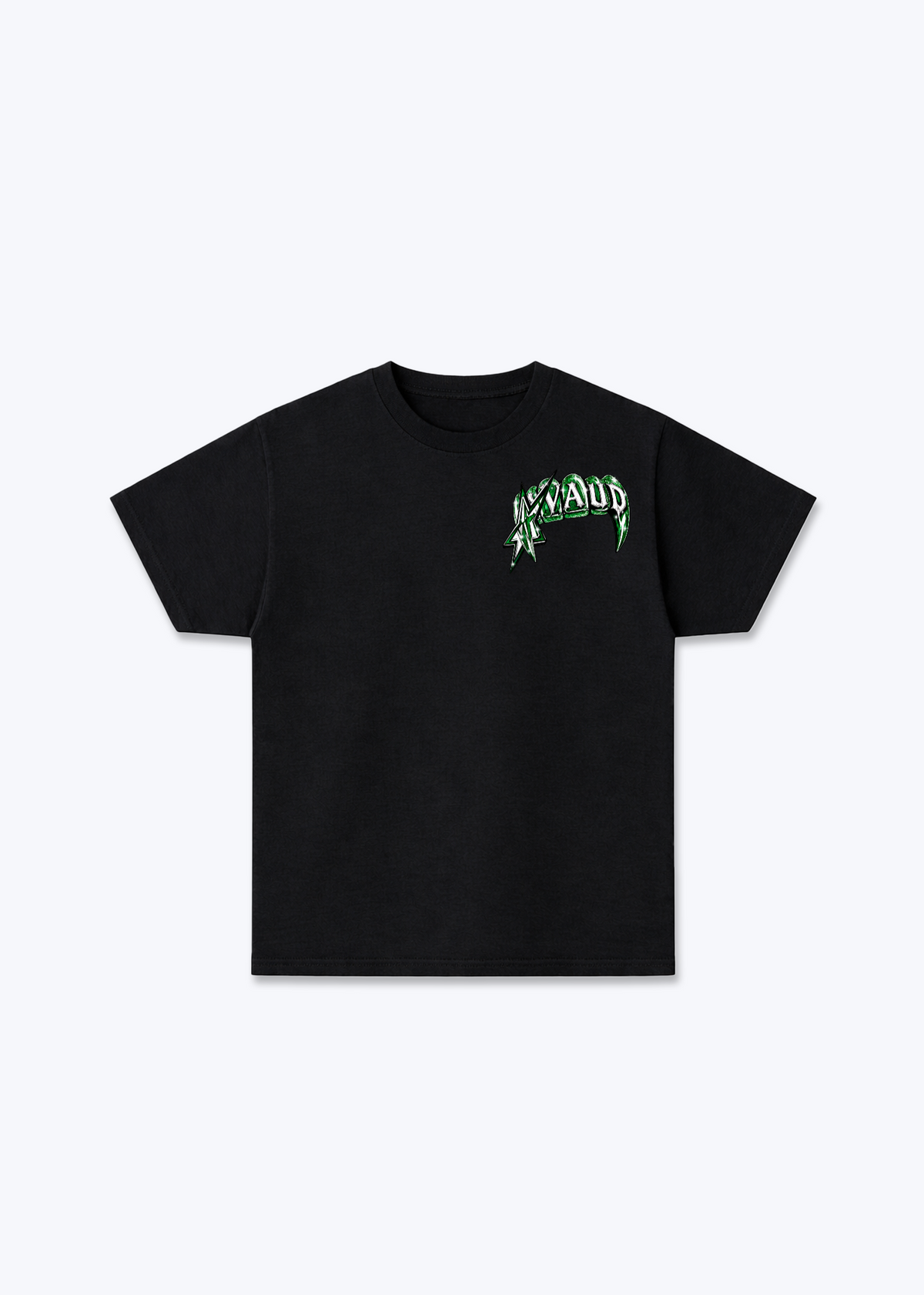 Vaud Vampire Basic T-Shirt - Black Front (Designed)