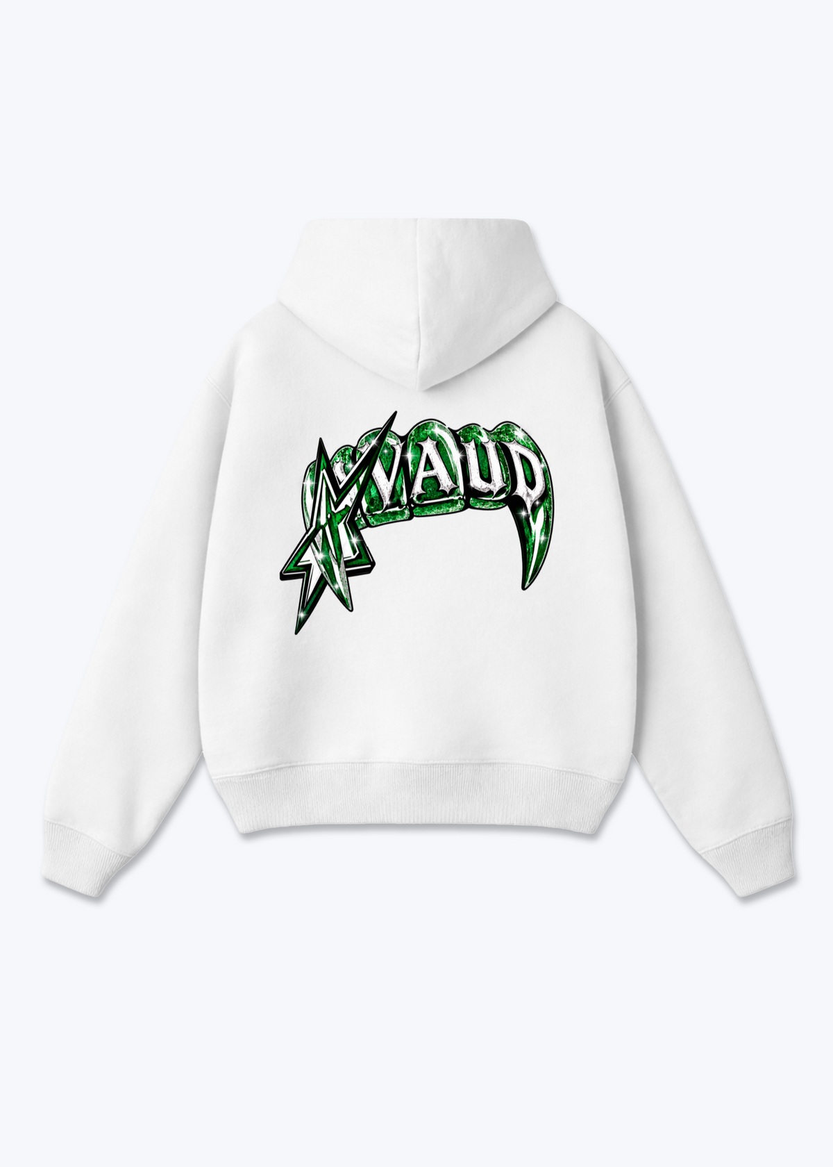 Vaud Vampire Oversized Hoodie - White Back (Designed)