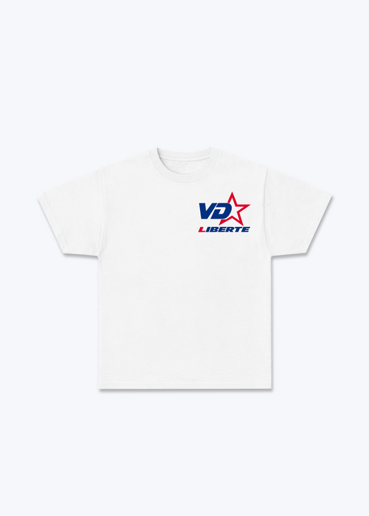 Vaud Icon Basic T-Shirt - White Front (Designed)
