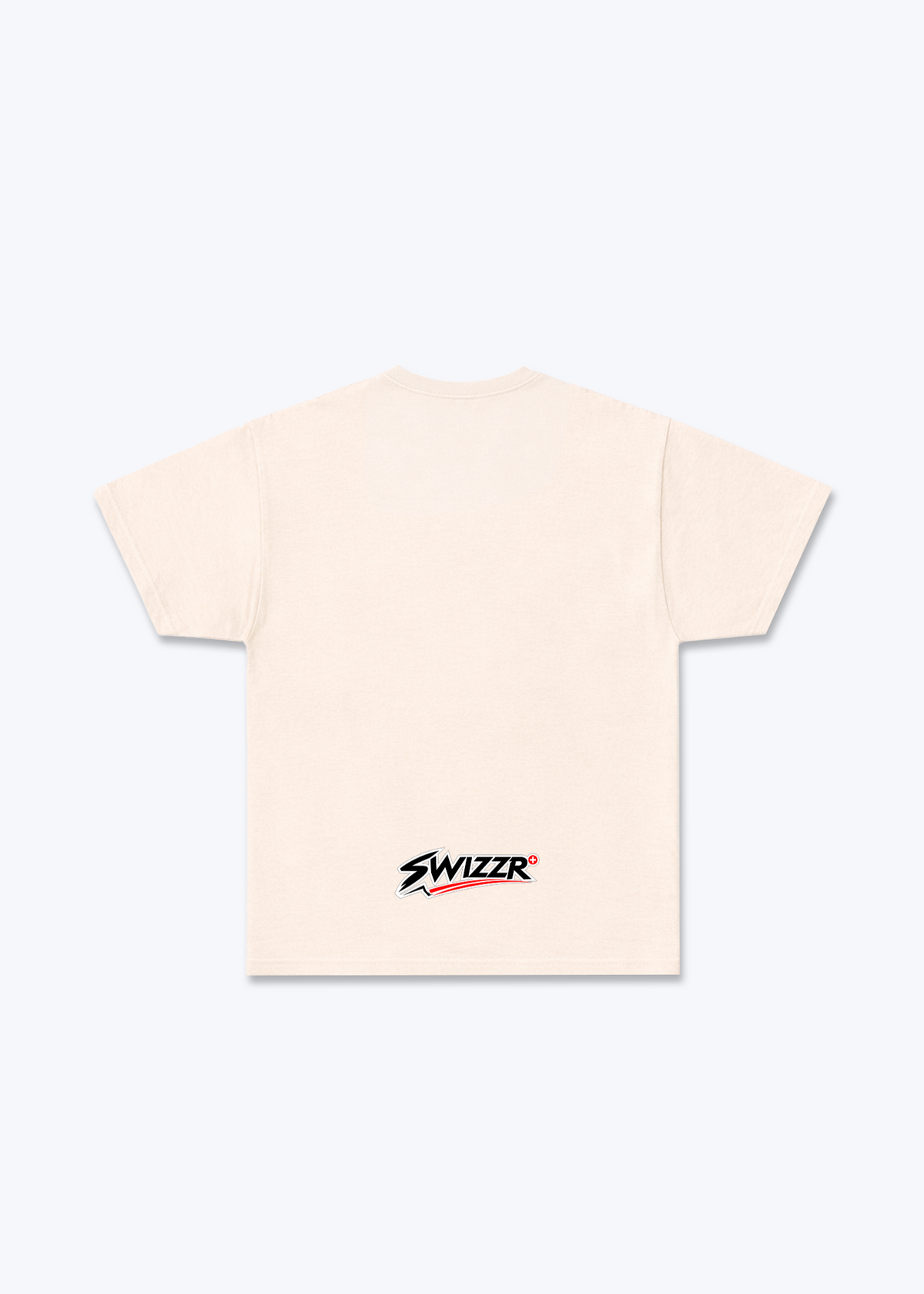 Zürich Run it up Basic T-Shirt - Beige Back (Designed)