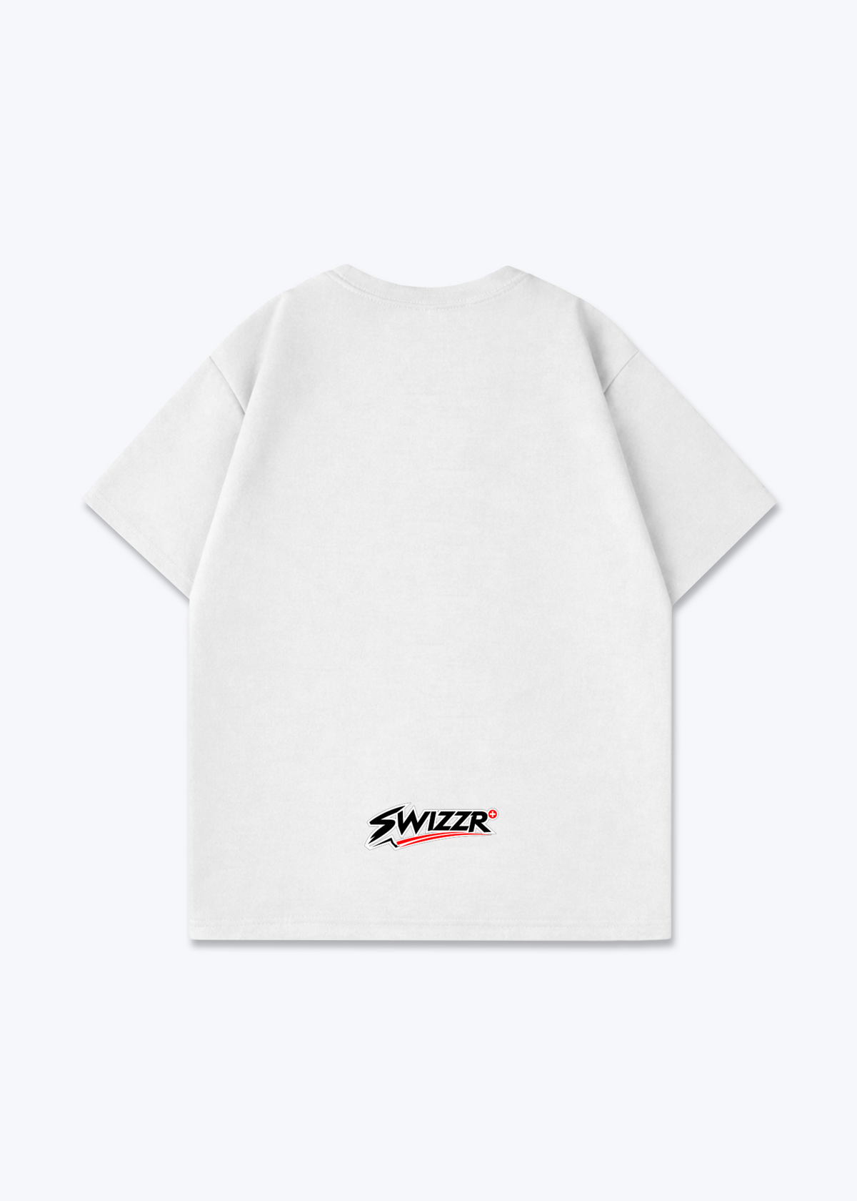 Zürich Run it up Oversized T-Shirt - White Back (Designed)