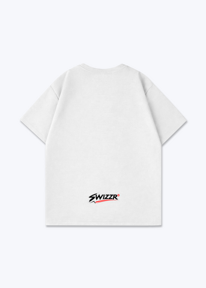 Zürich Run it up Oversized T-Shirt - White Back (Designed)