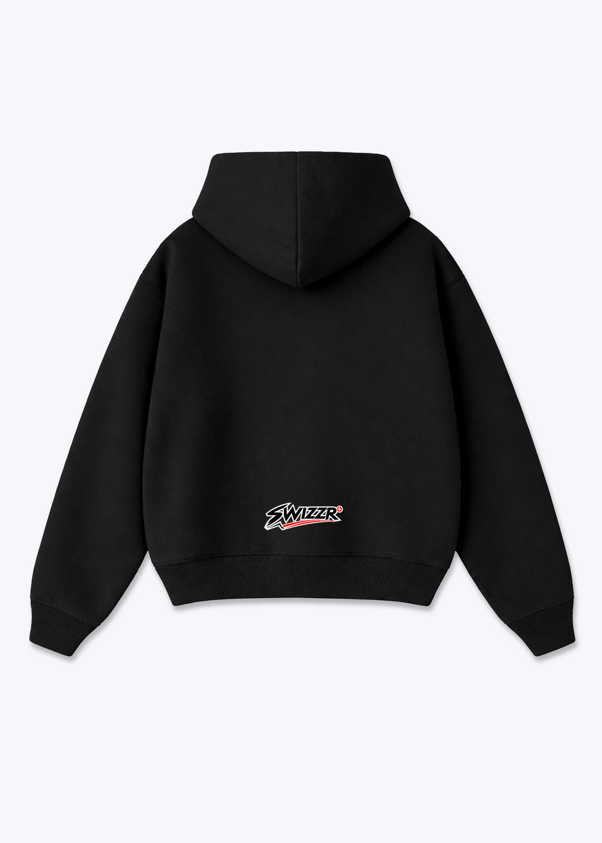 Zürich Run it up Oversized Hoodie - Black Back (Designed)
