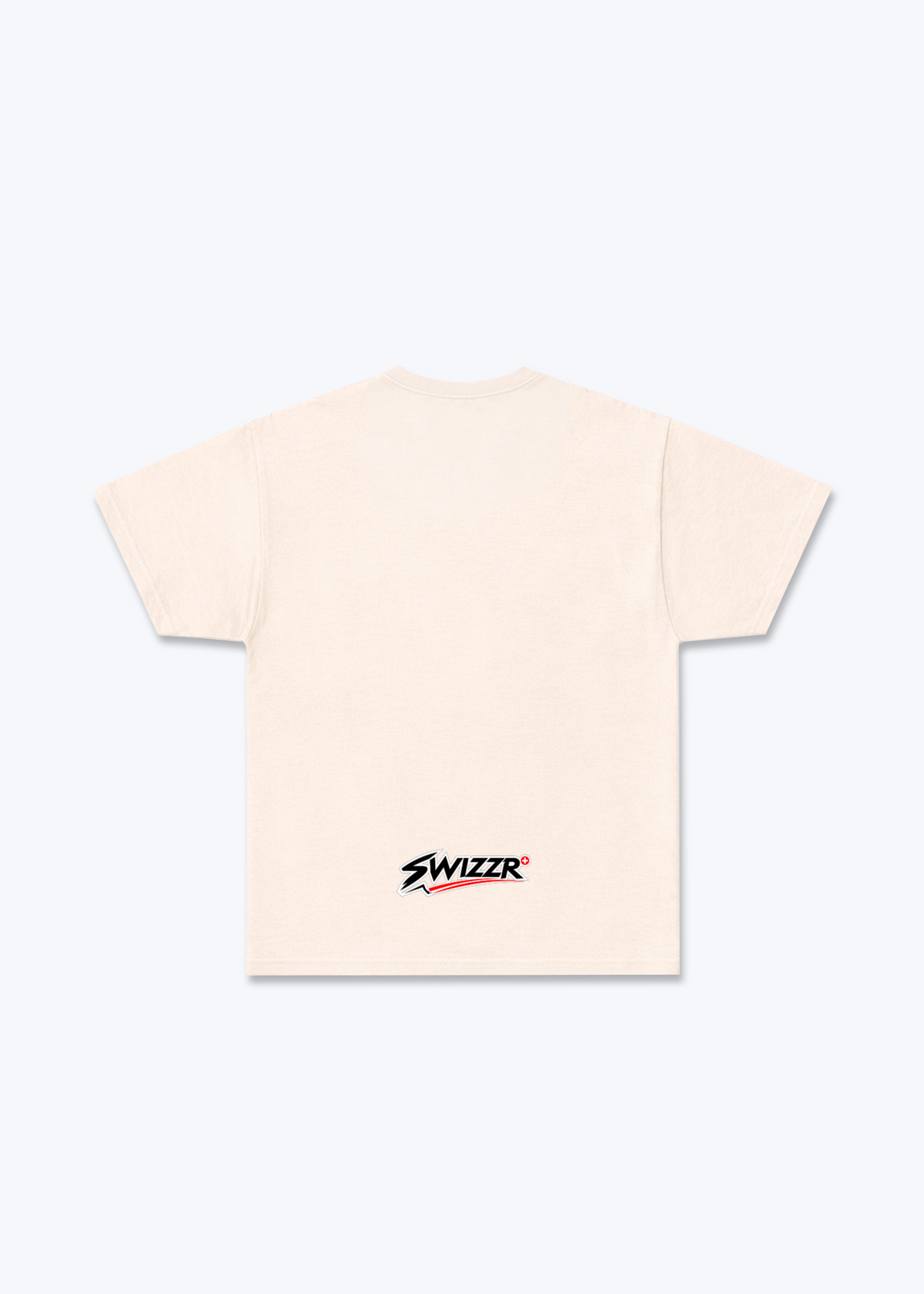 Zürich No Fugazi Basic T-Shirt - Beige Back (Designed)