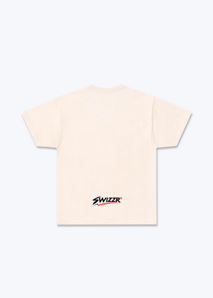 Zürich No Fugazi Basic T-Shirt - Beige Back (Designed)
