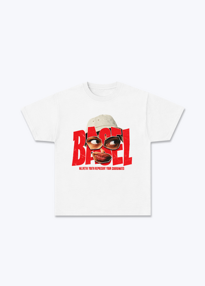 Basel Youth Basic T-Shirt - White Front (Designed)