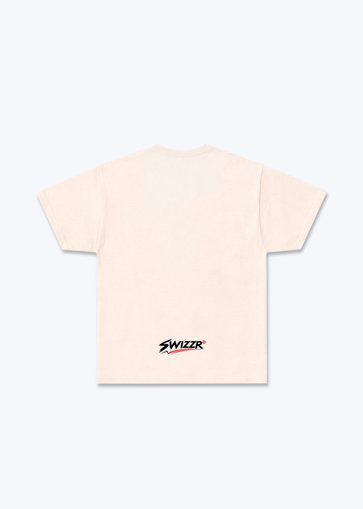 Zürich Boxer Basic T-Shirt - Beige Back (Designed)