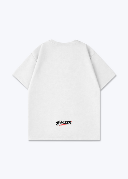 Zürich Boxer Oversized T-Shirt - White Back (Designed)