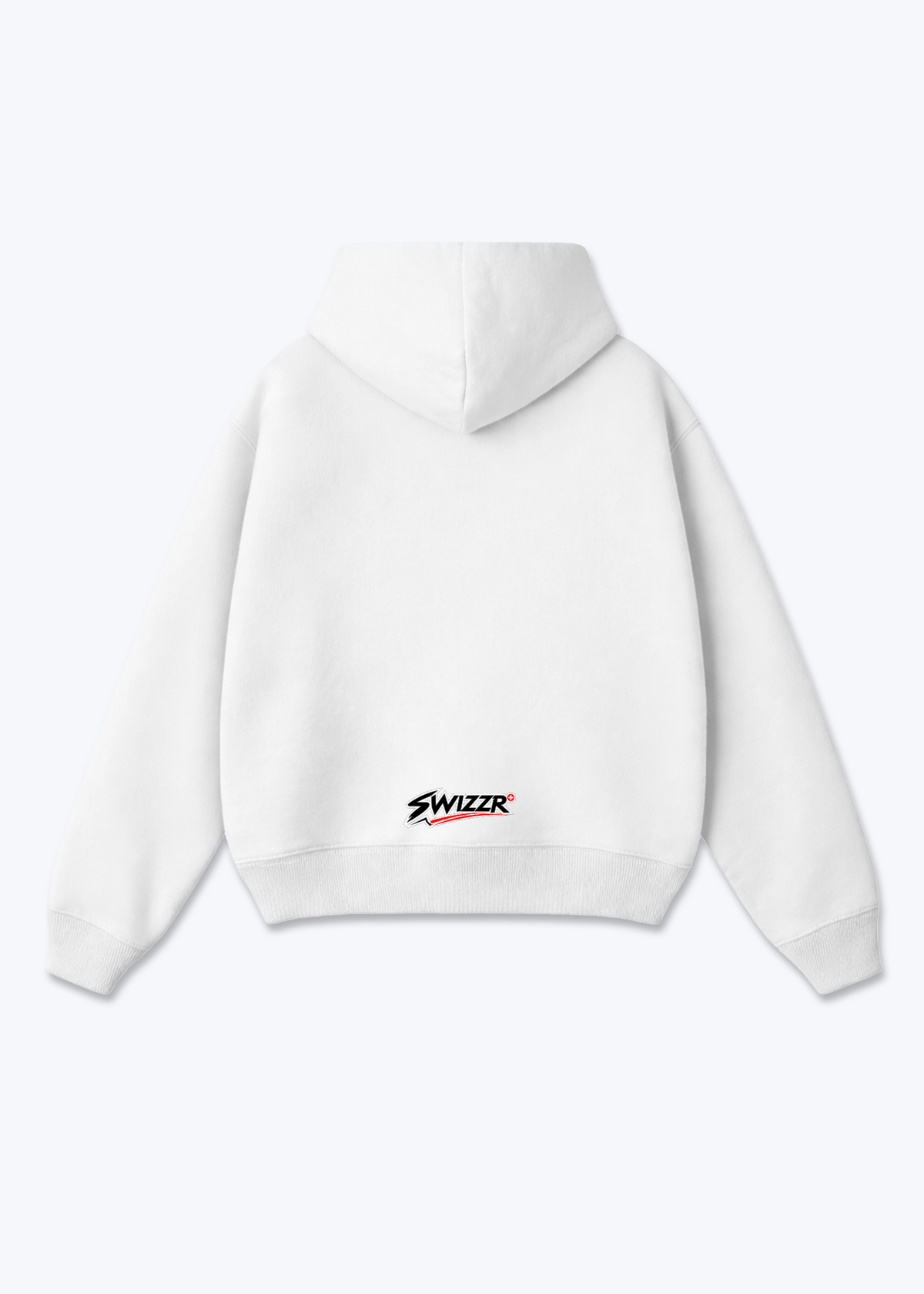 Zürich Boxer Oversized Hoodie - White Back (Designed)