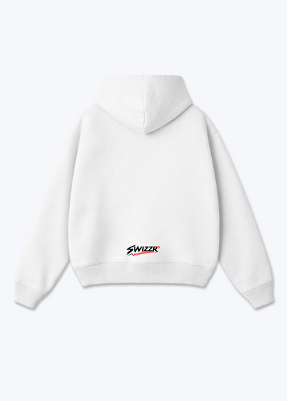 Zürich Boxer Oversized Hoodie - White Back (Designed)