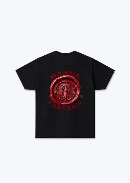 Basel Cityzen Basic T-Shirt - Black Back (Designed)
