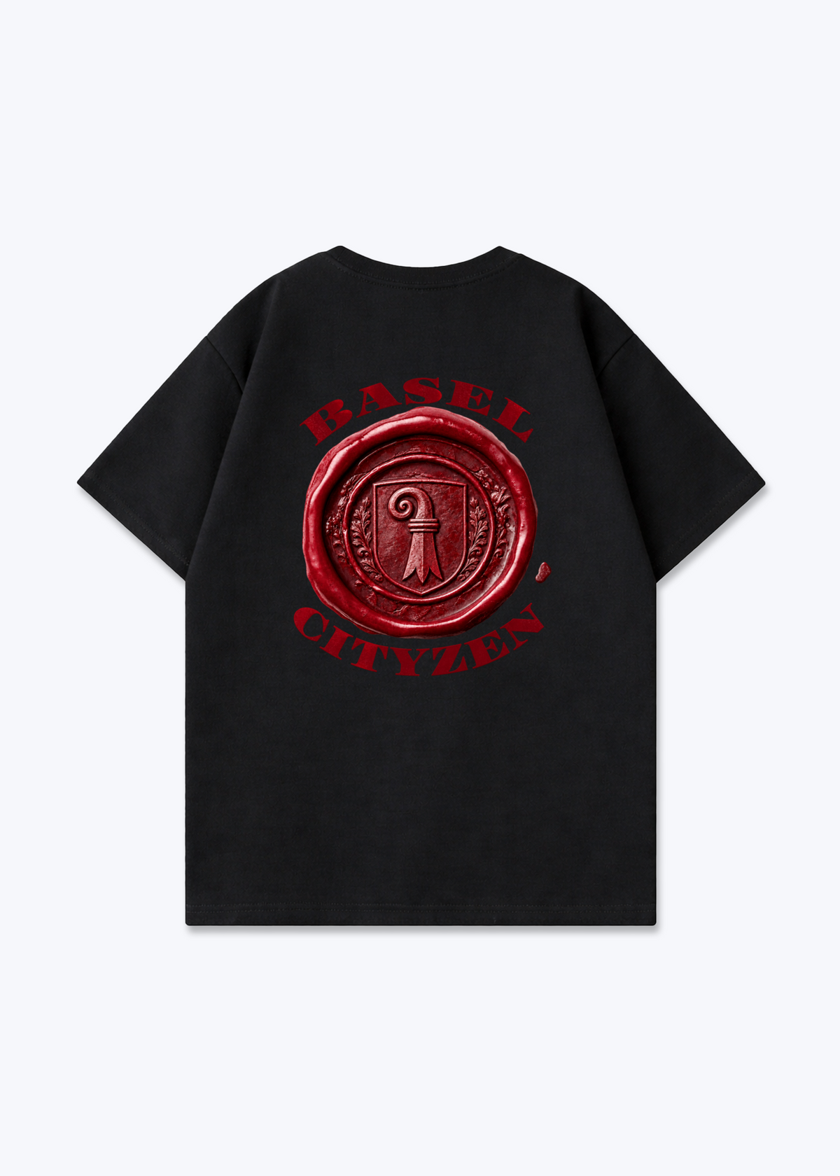 Basel Cityzen Oversized T-Shirt - Black Back (Designed)